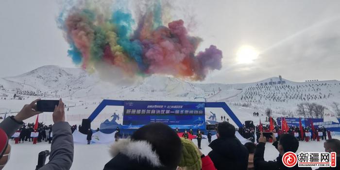 新疆首届冬季运动会在中国雪都阿勒泰开幕