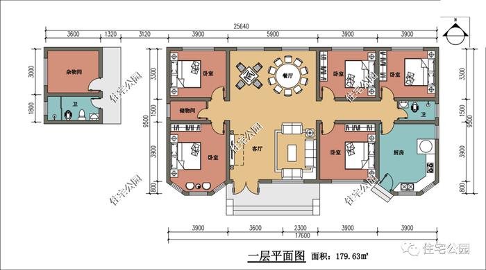 主体造价19万，25×9米一层欧式养老房