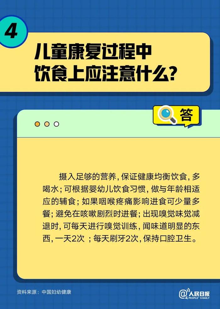 儿童“阳过”后，应注意些什么？