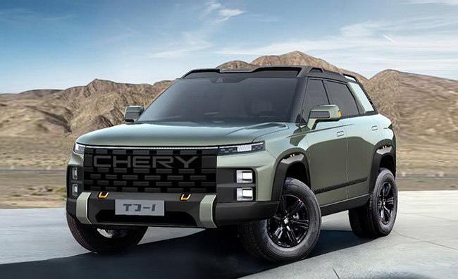 定位轻越野SUV，奇瑞TJ-1渲染图曝光 或今年三季度上市