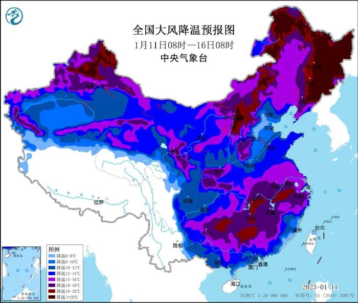 紧急提醒： 寒潮来袭！雨、雪、气温暴跌模式即将开启！未来3天……