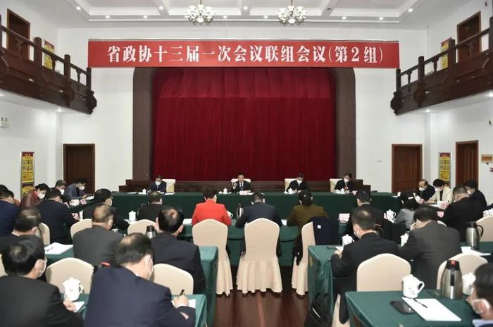 叶建春参加省政协十三届一次会议联组会议