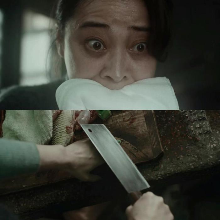 电视剧《回来的女儿》中,梅婷饰演的廖穗芳切指甲一幕让人印象深刻。 图片来自该剧官微