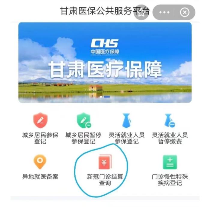 省医保公共服务平台增加新模块！可线上查询新冠门诊结算信息
