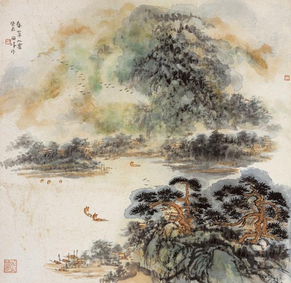 89岁画家邱陶峰辞世：山水氤氲，人品宽博