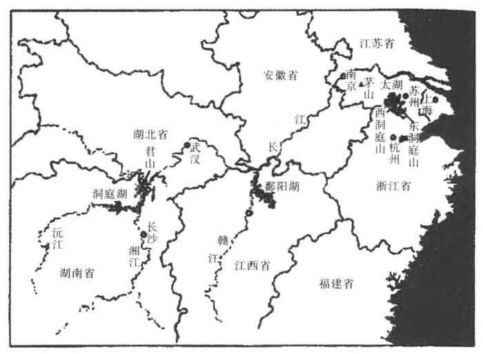 洞庭湖与洞庭山