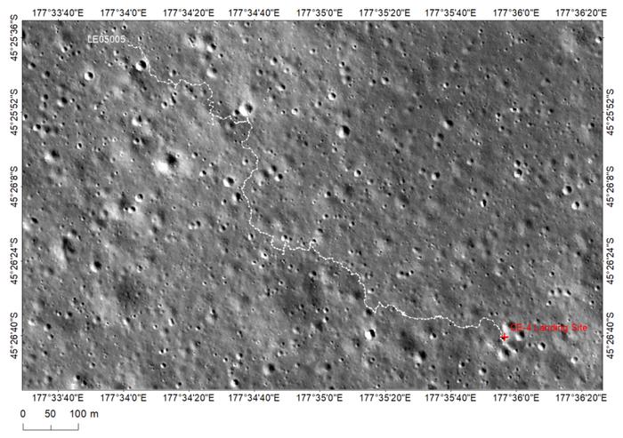 玉兔二号最新图片公布！