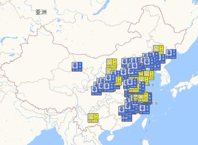 寒潮大风双预警，明日上海市区白天最高气温仅1℃