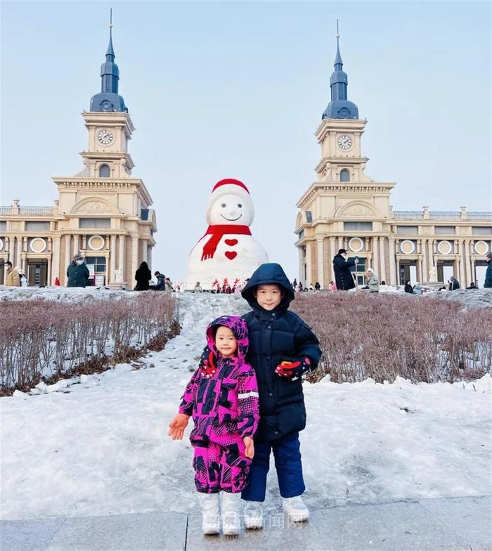 【冰雪六十年 共赴新征程】“最难忘”的冰城之旅，南方娃：要把大雪带回家