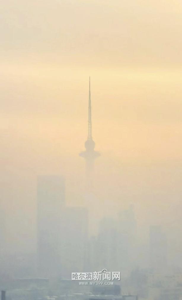 哈市发布霾黄色预警丨货车限行措施启动，冰城近日天气静稳有雾霾