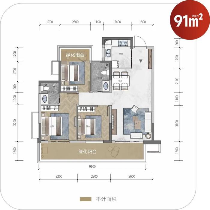 首付5万起安家南宁！这个湖滨实体样板房及园林展区开放了