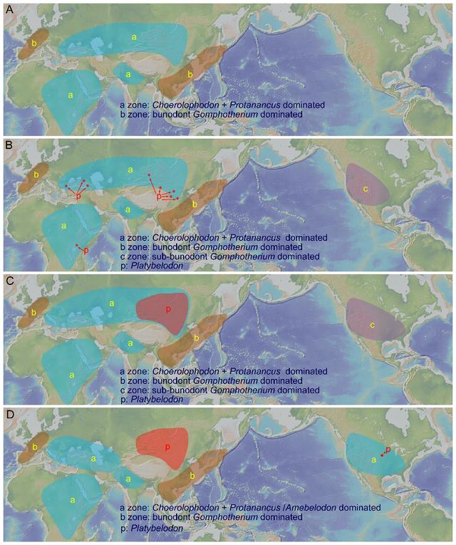 甘肃临夏盆地嵌齿象类的生物地层和生物地理研究取得新进展