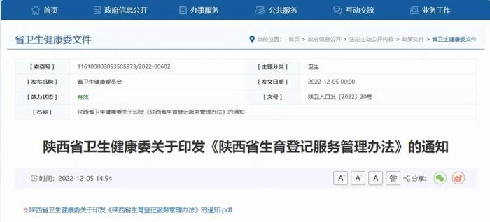 “生育登记取消结婚限制”冲上热搜 陕西这样规定→