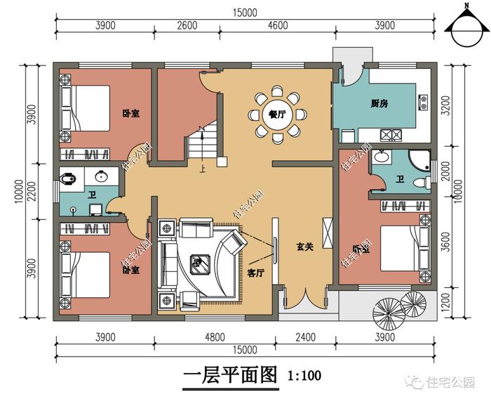 主体造价28万，15×10米欧式二层雅宅