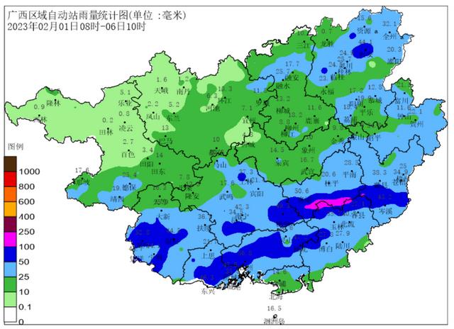 未来十天广西有两次冷空气影响 大部地区阴雨天气持续