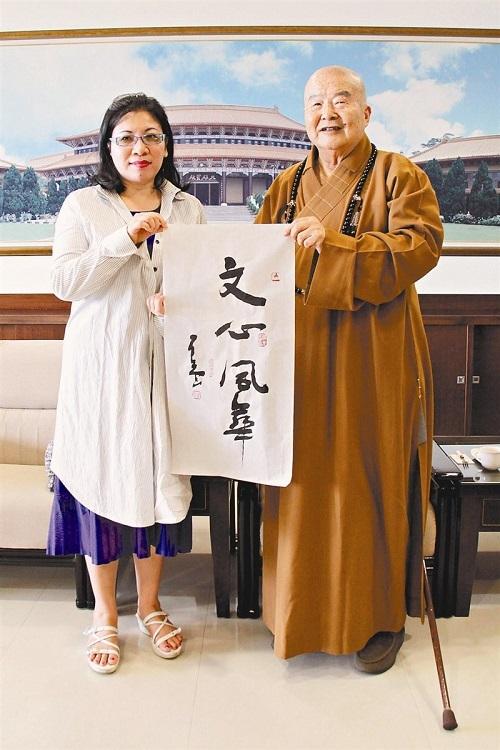 陈文茜悼念星云大师：大师曾透露下辈子想当个厨子