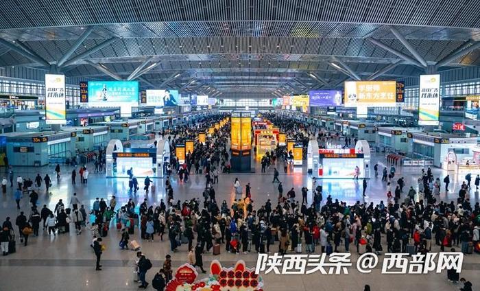 今年以来陕西铁路旅客发送量突破1000万人次 接近2019年同期