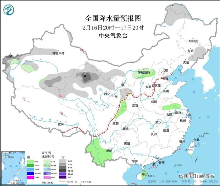 上一场积雪还没化完，降温降雪天气又来了！