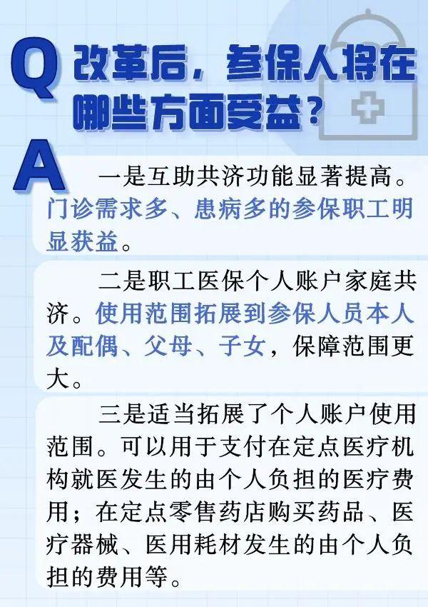 职工医保改革，是因为医保基金不够用吗？六问六答