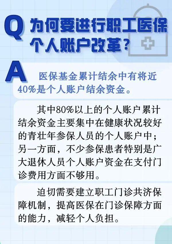 职工医保改革，是因为医保基金不够用吗？六问六答