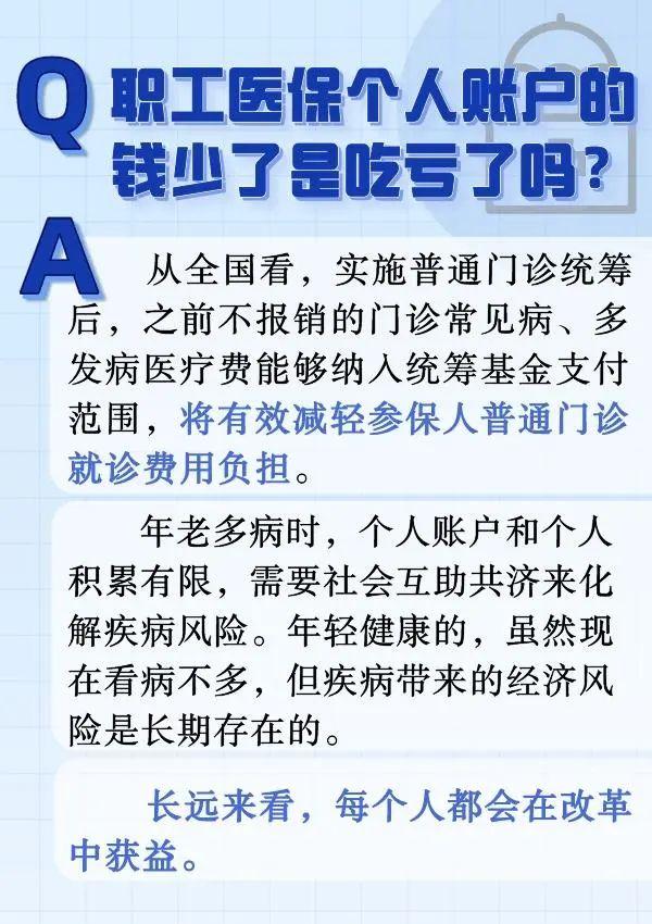 职工医保改革，是因为医保基金不够用吗？六问六答