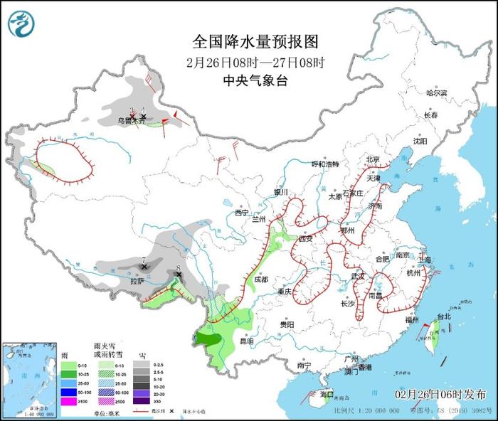 冷空气来袭北方地区气温波动 新疆、西北等局部降温达10℃以上