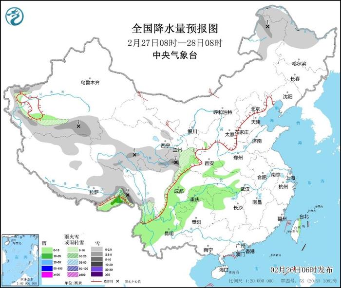 冷空气来袭北方地区气温波动 新疆、西北等局部降温达10℃以上