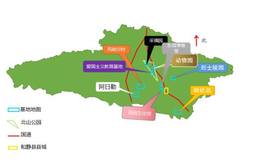 新疆和静推出少先队校外实践基地地图