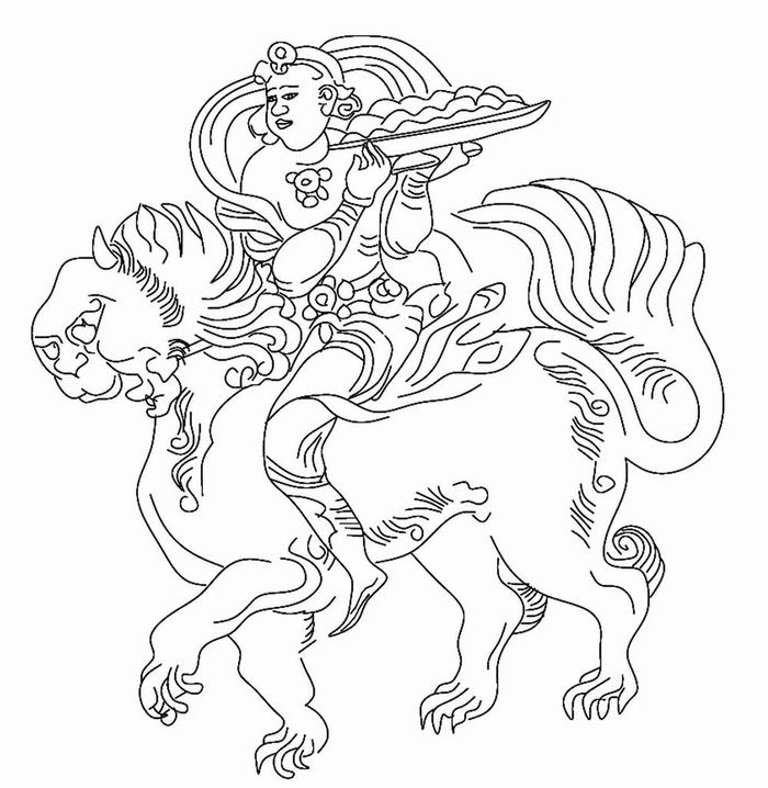 敦煌文殊菩萨与“蕃胡牵狮”：从牵狮人、骑狮人到驭狮人