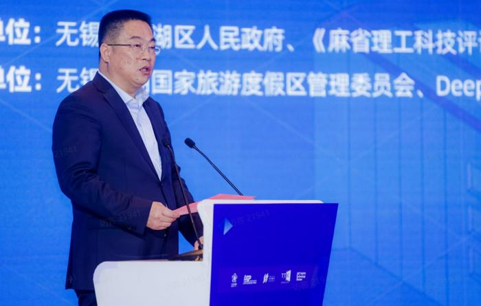 图丨无锡太湖国家旅游度假区党工委委员,管委会副主任赵晔