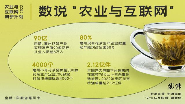 农业与互联网｜亳州花茶产业找准新赛道之后，如何再突破