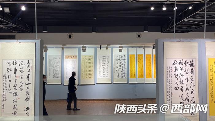 视频丨“故乡情”唐拴怀书法作品展在陕西省图书馆开幕