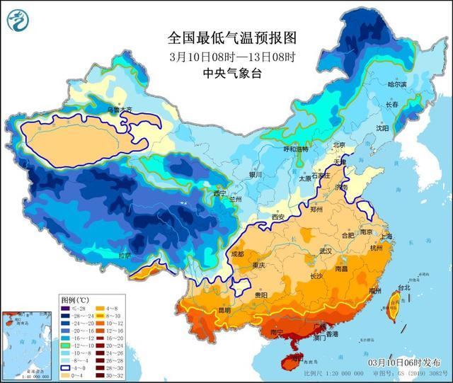 中央气象台：寒潮将影响我国大部地区 东部海域有大雾