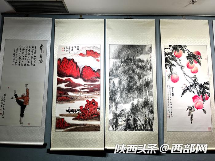 视频丨“故乡情”唐拴怀书法作品展在陕西省图书馆开幕