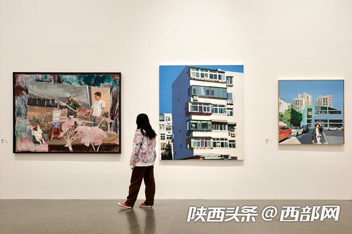 视频丨西安美术馆新展来了！西安美院油画系“知·行”系列展览今天开幕