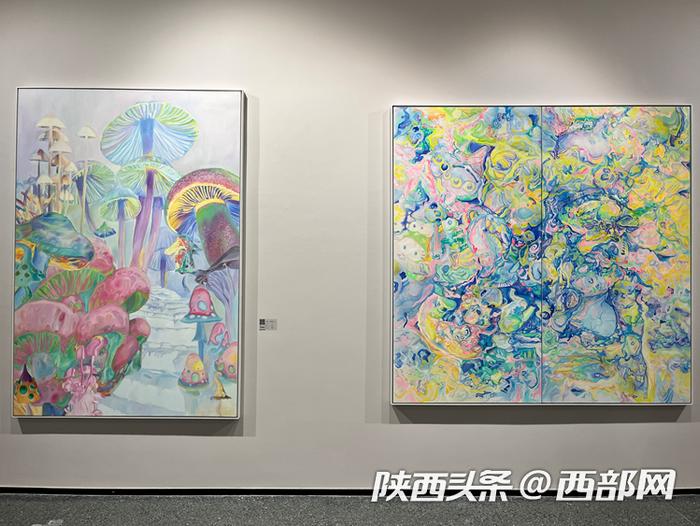 视频丨西安美术馆新展来了！西安美院油画系“知·行”系列展览今天开幕