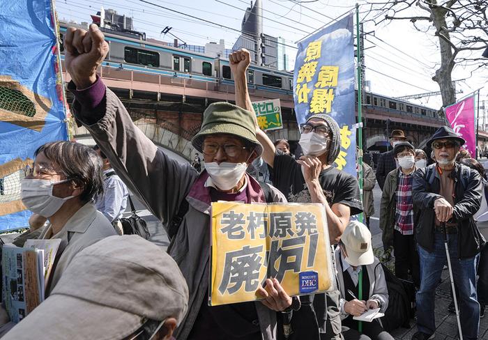 早安·世界｜东日本大地震12周年，民众抗议核污水排放入海