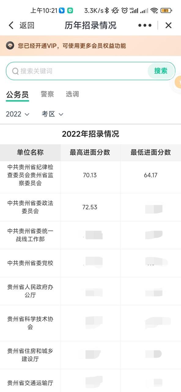 人事考试成绩查询、历年招录分析、面试资料领取，上“多彩宝”人事报考专区查询更便捷！！