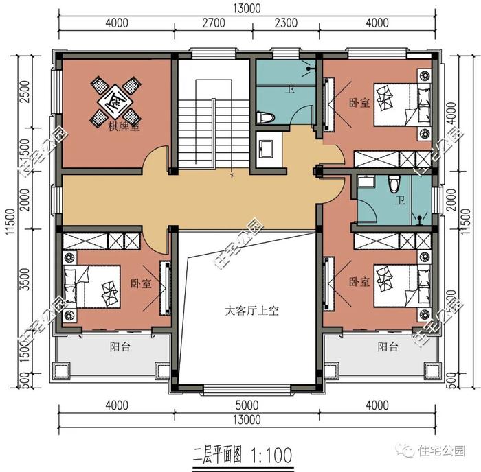 主体造价27万，13×11米二层欧式美宅