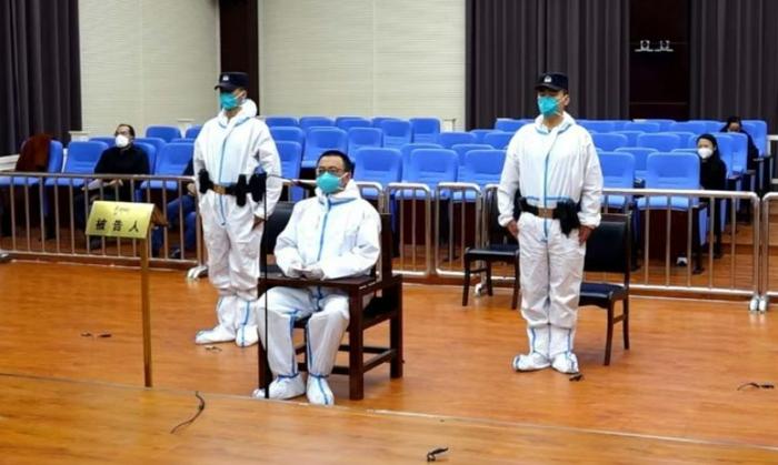 2022年12月,王剑锋涉嫌受贿、滥用职权案开庭(来源:海南州中院)