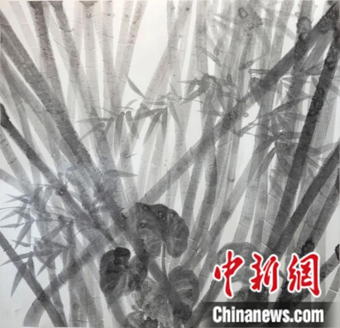 画水墨画的“西部牛仔”，他是谁？