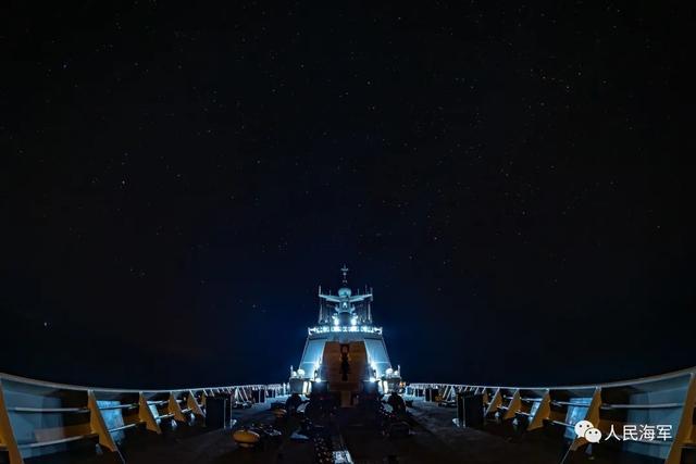 高清大图！这是中国海军护航官兵镜头下的星辰大海