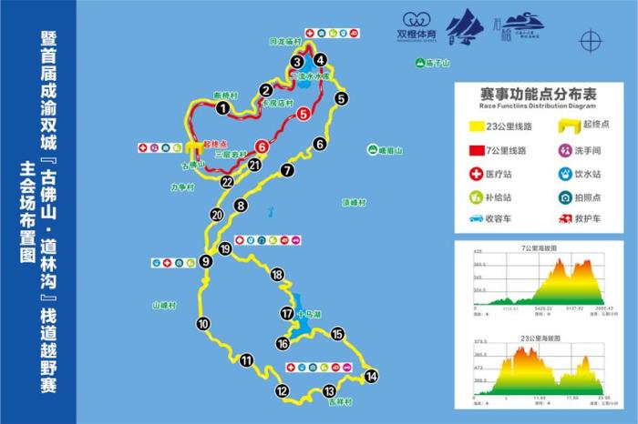 路线跨越川渝！首届古佛山·道林沟栈道越野赛等你来玩