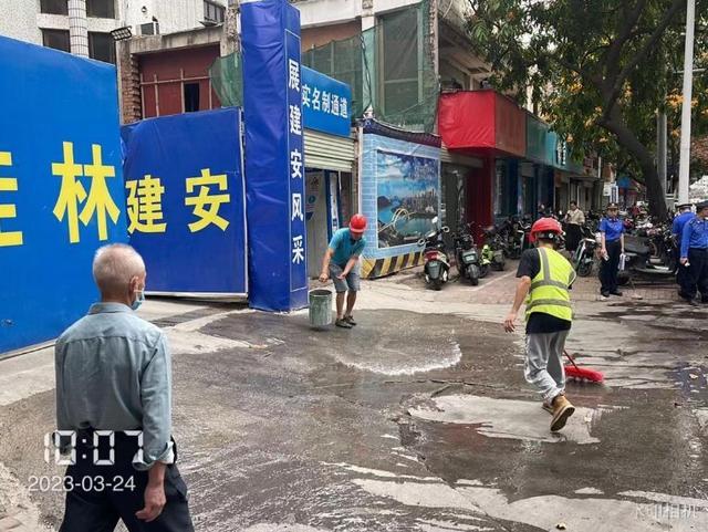 南宁一工地出入口污染，市民举报获奖励50元