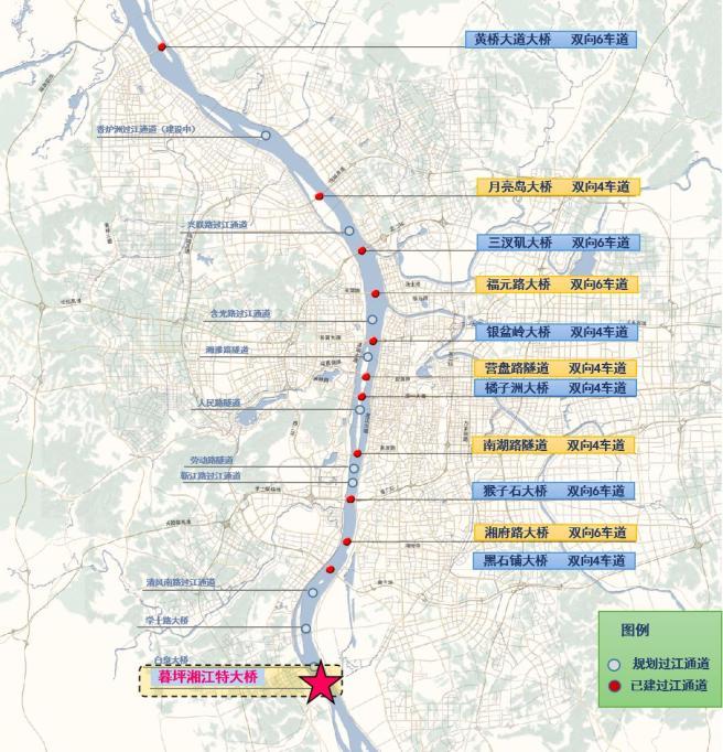 又一座跨湘江大桥传来最新消息！2024年通车！