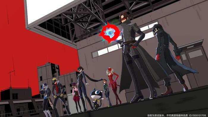 P5X首轮测试游戏画面