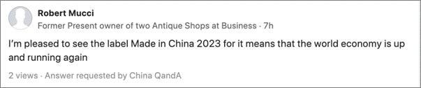 “你对中国经济有信心吗？”海外网友的回复亮了：中国总会找到办法解决问题