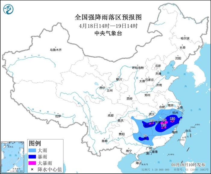 今天出门被雨淋了吗？中央气象台再次发布暴雨蓝色预警