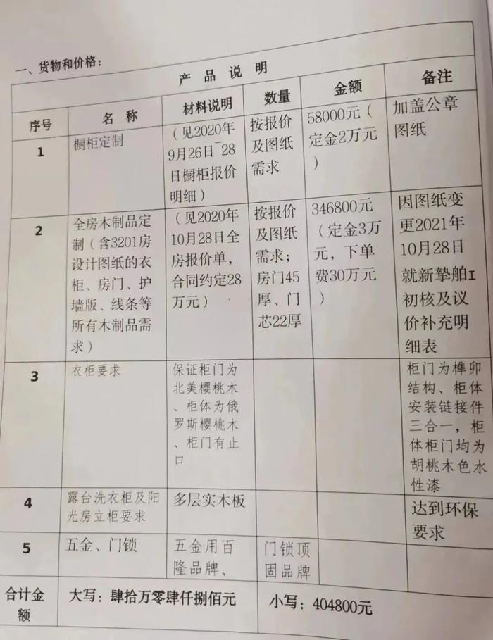 35万定制“俄罗斯樱桃木”变杨木？消费者称被欺诈