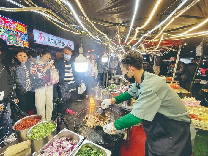 民心佳园夜市新址定了！五一前将迁至惠民大厦